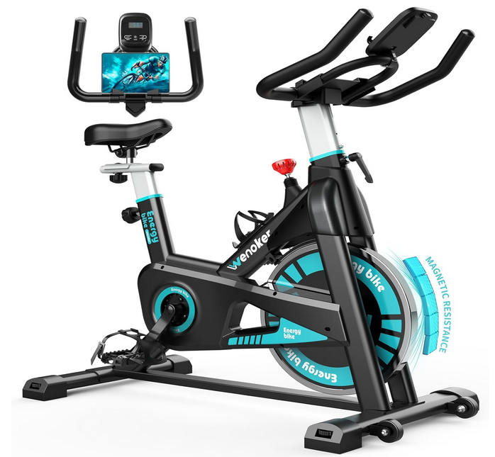 🚴‍♀️🚴Wenoker Spinning Heimtrainer mag. Widerstand für 143,99€ (statt 240€)