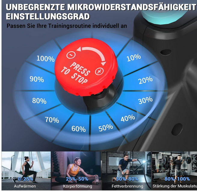 🚴‍♀️🚴Wenoker Spinning Heimtrainer mag. Widerstand für 143,99€ (statt 240€)