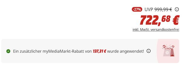 ⌚ Garmin Fenix 8 Multisport Smartwatch für 722,68€ (statt 796€)