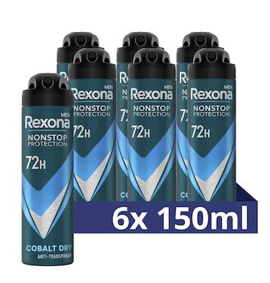💨 6x Rexona Men Nonstop Protection Deo ab 11,95€ (statt 16€)