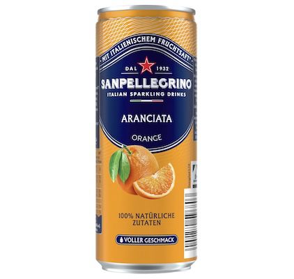 🍊 24er Pack San Pellegrino Naturali Aranciata Orangen-Limonade ab 19,22€ (statt 28€)