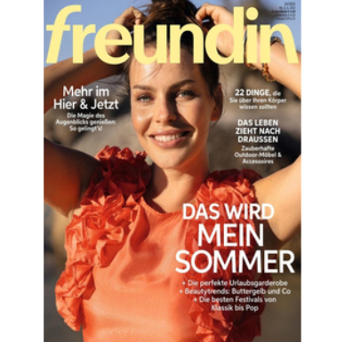 Jahresabo freundin – 23 Ausgaben für nur 14,90€ (statt 94€)