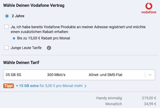 🔥 Stark 📱 Samsung Galaxy S25 Ultra für 219€ + 35GB Vodafone 34,99€ mtl. + 100€ Bonus