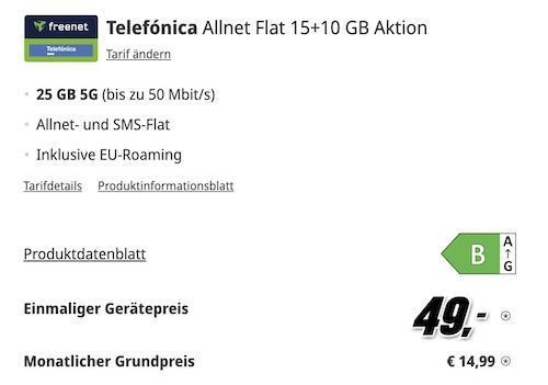 📱 Samsung Galaxy S24 FE für 49€ + o2 25GB Allnet Flat für 14,99€ mtl.