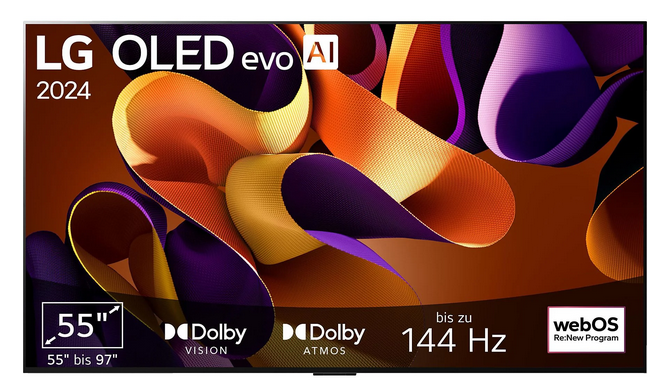 📺🔥LG OLED G48LW 55Zoll UHD evo TV für 1.039,20€ (statt 1.349€)