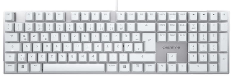 CHERRY KC 200 MX mechanische weiße Tastatur für 39,99€ (statt 65€)