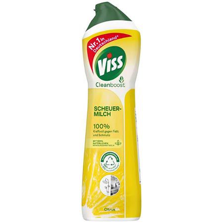 🧼 4 x Viss Scheuermilch Citrus, 500 ml ab 5,36€ (statt 8€)