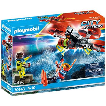 🧒🏻 Playmobil 70143 City Action Seenot: Taucher-Bergung für 6,99€ (statt 12€)