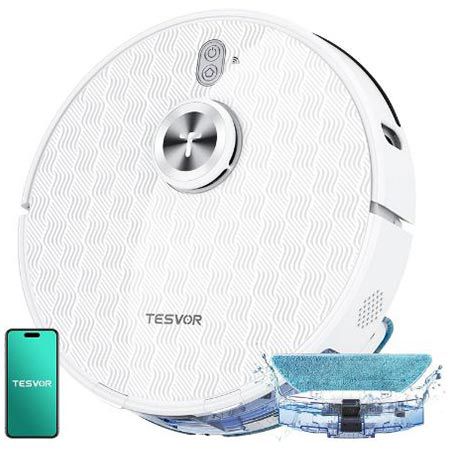 🧹 Tesvor S8Pro Saugroboter mit Wischfunktion für 160,96€ (statt 180€)