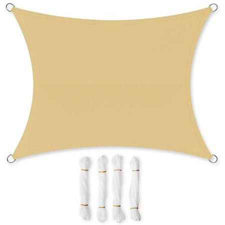 ☀️ Songmics Sonnensegel mit Halterung, 3 x 4m für 22,99€ (statt 34€)