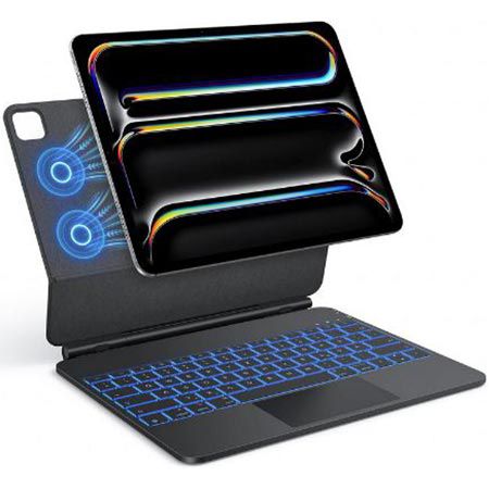 Tecurs Tastatur Hülle für iPad Pro 13 Zoll 2024 (M4) für 90,99€ (statt 130€)