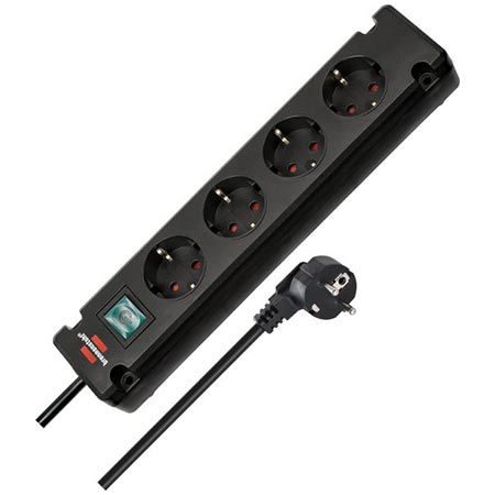 🔌 Brennenstuhl Bremounta 4 Fach Steckdosenleiste für 7,99€ (statt 12€)