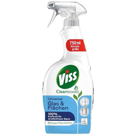 🪟 Viss Cleanboost Universal Glas & Flächen Reiniger, 750ml ab 1,89€ (statt 3€)