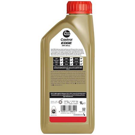 🛢️ 1 Liter Castrol Edge 5W 30 LL Longlife Motoröl für 9,85€ (statt 15€)