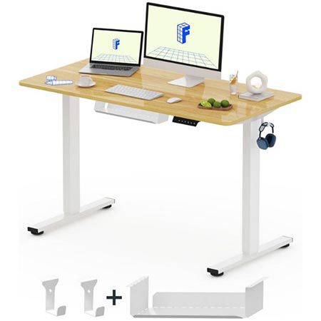 📋 FlexiSpot EG Höhenverstellbarer Schreibtisch, 100x60cm für 119,99€ (statt 160€)
