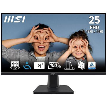 🖥️ MSI PRO MP252 24,5″ Full HD Office Monitor mit 100Hz für 84€ (statt 99€)