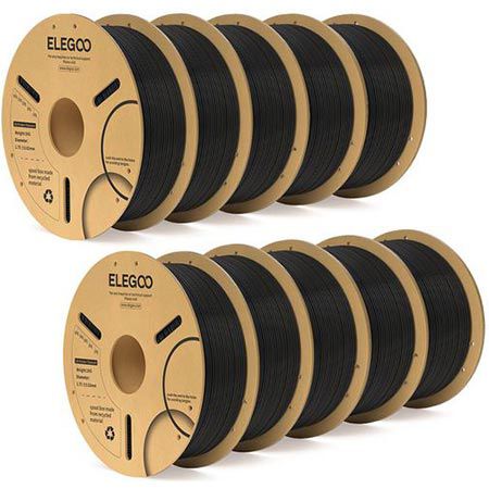 🖨️ 10Kg Elegoo PLA Plus Filament in versch. Farben, 1,75mm für 93,50€ (statt 140€)