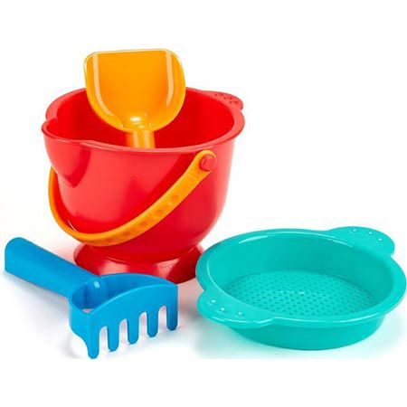 🏖️ Hape E4056 Sandspielzeug Grundausstattung für 6,99€ (statt 10€)