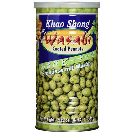 🥜 Khao Shong Erdnüsse mit Wasabi, 350g Dose ab 5,07€ (statt 12€)