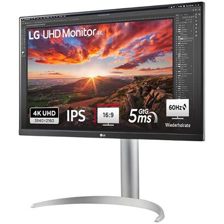 🖥️ LG 27UP850K-W.AEU 27″ 4K UHD Monitor mit 60Hz für 239,99€ (statt 269€)