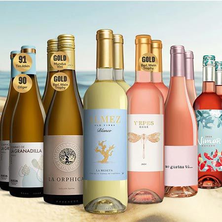 🍷 Vinos Sommercheckheft Angebote bis -50% Rabatt + Gratis Flasche Wein
