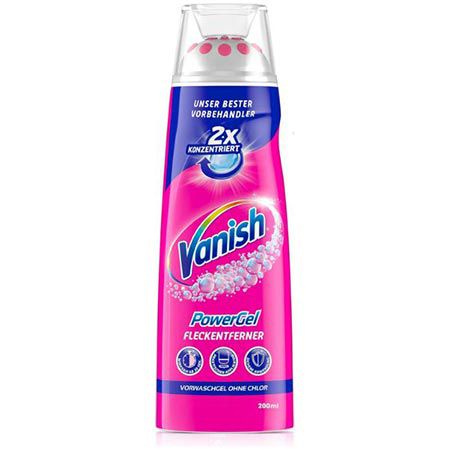 🧼 Vanish Fleckenentferner PowerGel ohne Chlor, 200ml ab 3,15€ (statt 4,49€)