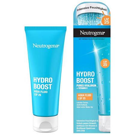 🧴 Neutrogena Hydro Boost Aqua Fluid LSF 25 Gesichtscreme, 50ml ab 6,79€ (statt 8,49€)