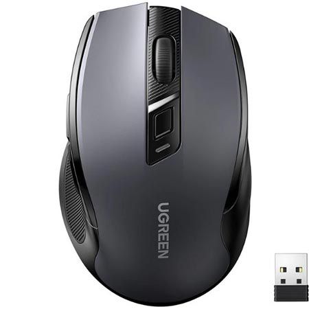 🖱️ UGREEN Ergonomische 2.4G Wireless Maus mit 4.000 DPI für 8,98€ (statt 15€)