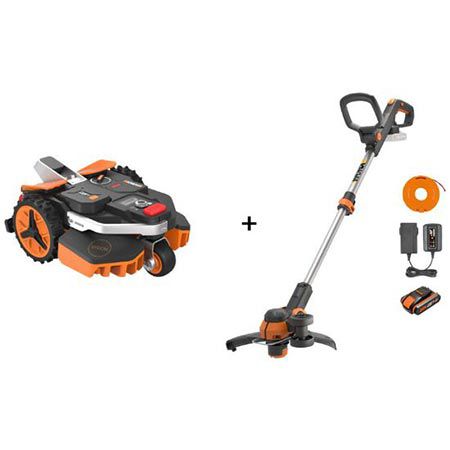 🏡 Worx Landroid Vision M600 + Akku-Rasentrimmer Set für 899€ (statt 997€)