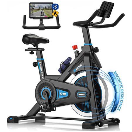 🚲 DMASUN Fahrrad-Heimtrainer mit Magnetischem Widerstand für 129,99€ (statt 400€)