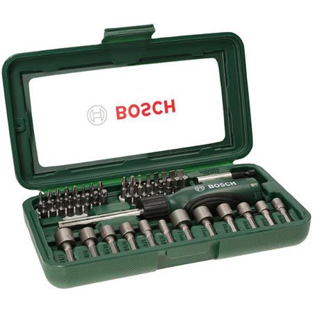 🪛 Bosch Home and Garden Schraubendreher Set, 46-tlg. für 18,94€ (statt 24€)