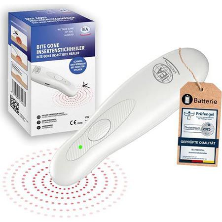 🦟 IEA Medical Insektenstichheiler mit Batterie für 12,32€ (statt 18€)