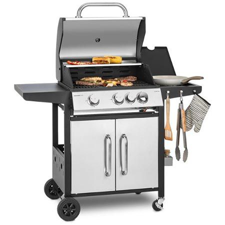 🥩 Klarstein Tomahawk 3.1 S Gasgrill mit 3 Brenner + Seitenbrenner für 278,99€ (statt 385€)