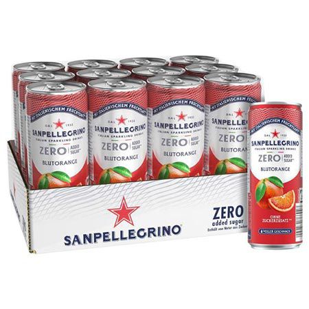 🥤 12er Pack San Pellegrino Blutorange Zero ab 10,82€ (statt 15€)