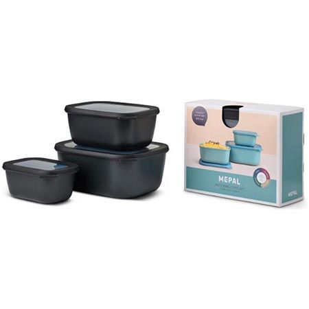 🍱 3er Set Mepal Cirqula Rectangular Vorratsdosen für 19,90€ (statt 26€)