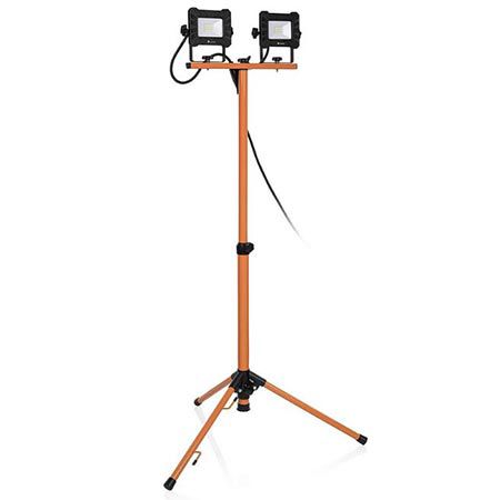 💡 Smartwares LED Baustrahler mit Stativ + 2x10W Strahler für 29,99€ (statt 51€)