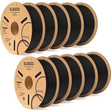 10Kg Elegoo PLA Filament 1.75mm in verschiedenen Farben für je 90€ (statt 130€)