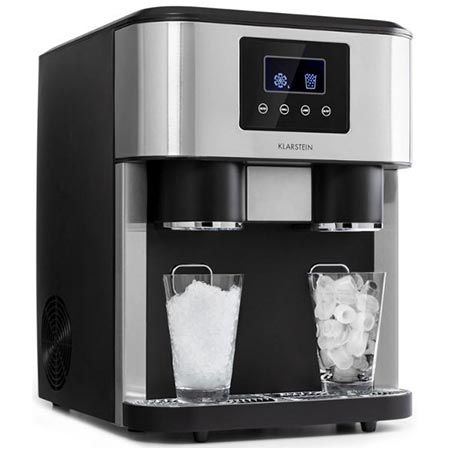 🧊 Klarstein Eiszeit Crush Eiswürfelmaschine für Crushed & Bullet Eis für 285,99€ (statt 324€)