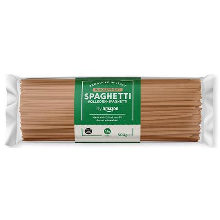 🍝 4 x by Amazon Vollkorn-Spaghetti, je 500g ab 2,97€ – Nur 0,74€ pro Packung!
