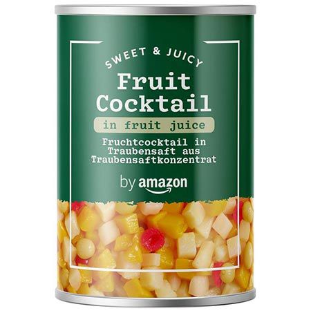 🍍 4 x by Amazon Fruchtcocktail in Traubensaft, je 411g ab 7,55€ (statt 11€)