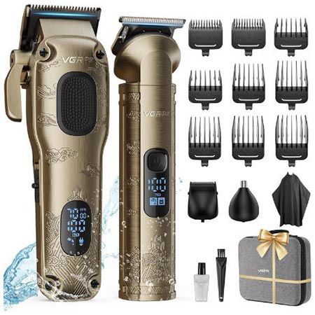 🪮 Vgrpro Haarschneidemaschine + Trimmer Set für 24,99€ (statt 50€)