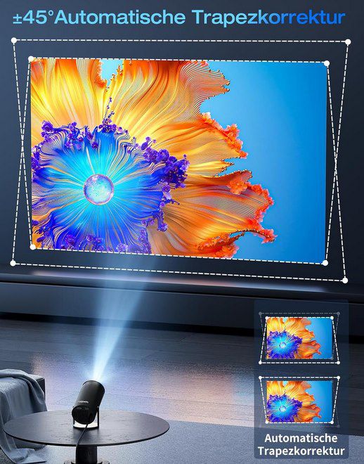 📽️ Einyoumily 1080p Beamer mit Android für 39,99€ (statt 50€)