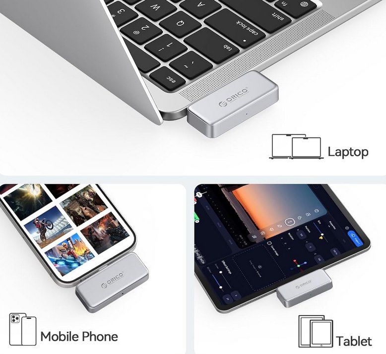ORICO FlashPod 1TB Portable SSD (bis 2000 MB/s) für 89,59€ (statt 140€)