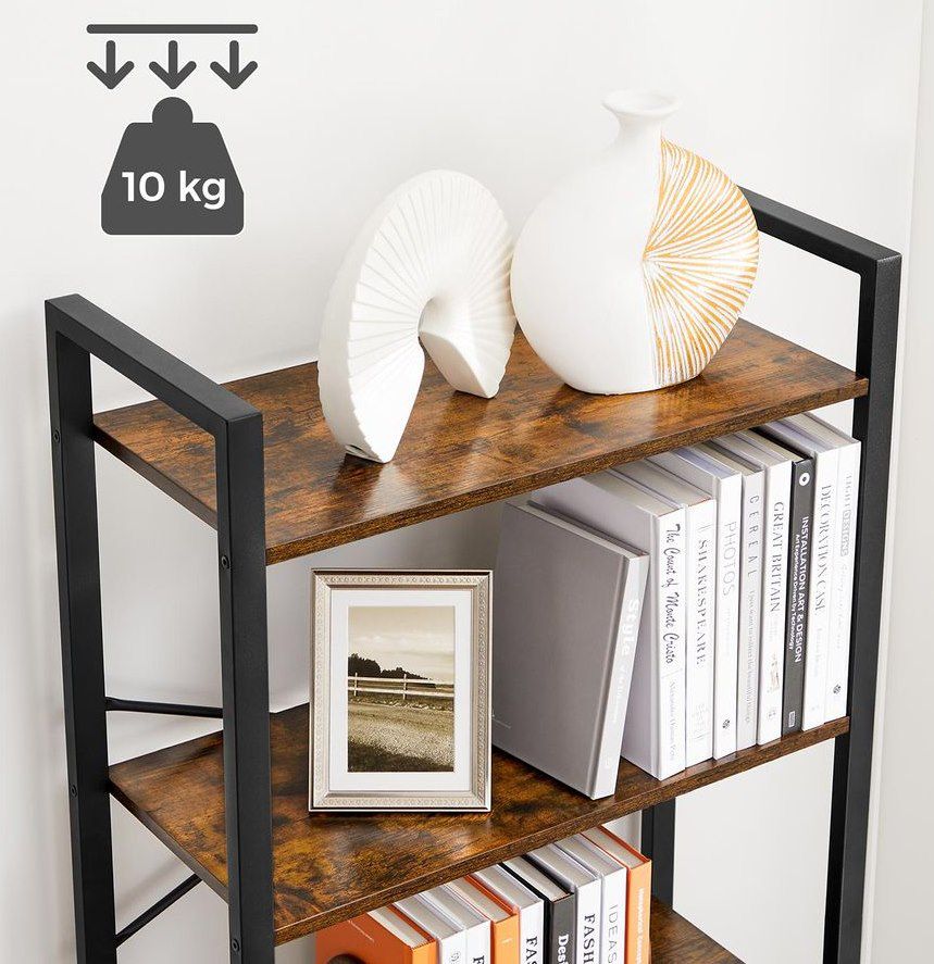 VASAGLE Standregal mit 6 Ebenen (30 x 66 x 186) für 42,99€ (statt 55€)