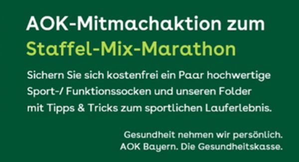 AOK Bayern: Sport / Funktionssocken gratis erhalten