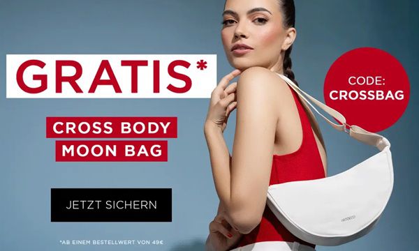 ARTDECO: ab 49€ Bestellwert Cross Body Moon Bag gratis dazu
