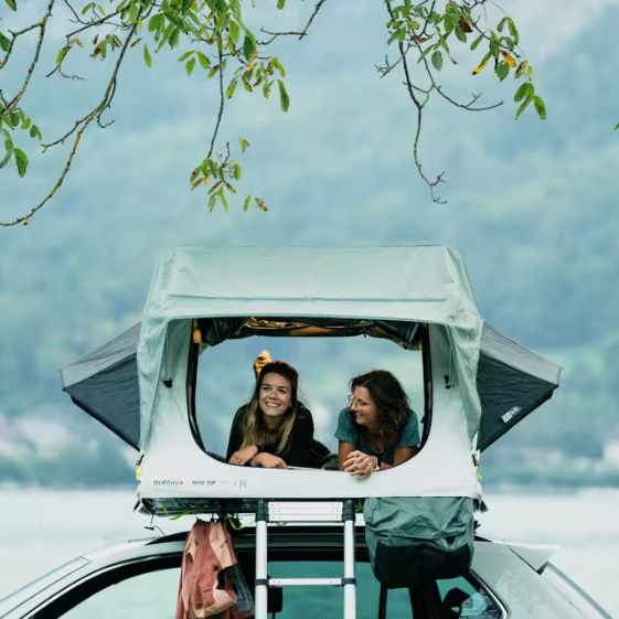 🚐 QUECHUA Dachzelt Fresh & Black   MH500 für 2 Personen ab 1.104,99€ (statt 1.300€)
