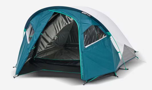 🏕️ QUECHUA Campingzelt Fresh & Black   MH100 XL für 3 Personen ab 104,99€ (statt 133€)