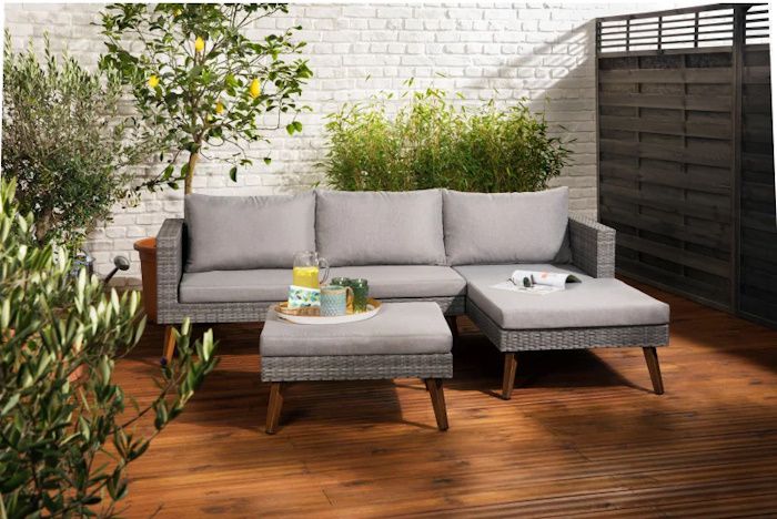 🏞️ Greemotion Gartenmöbel Lounge Set für 299,99€ (statt 550€)