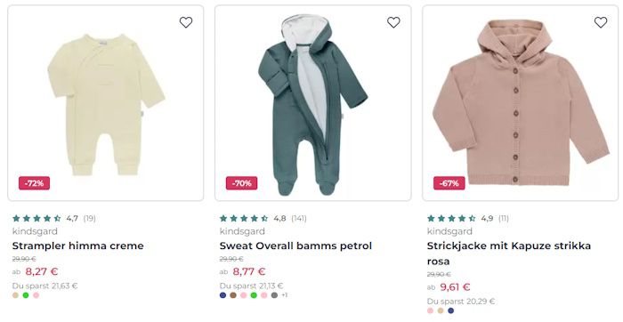 🧑‍🍼 Babymarkt 30% Rabatt auf alle Mode Artikel